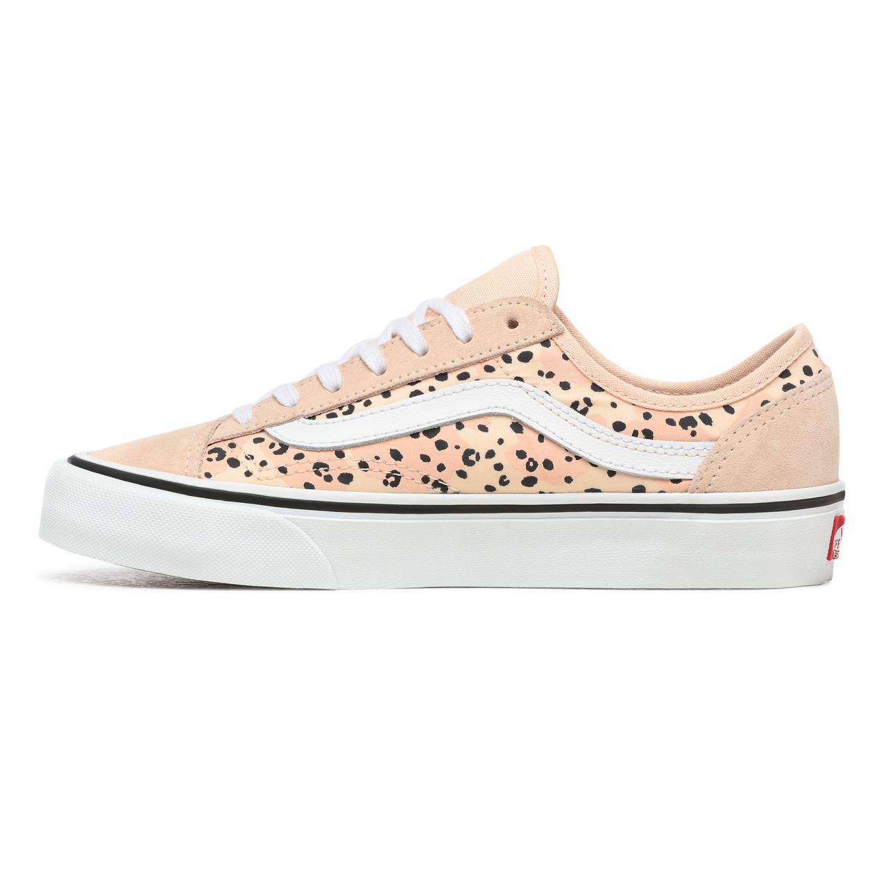 Vans Leila Hurst Style 36 Decon Surf Pink Classic Womens - (Leila Hurst) Tiny Animal VN0A3MVLWOL Shoes