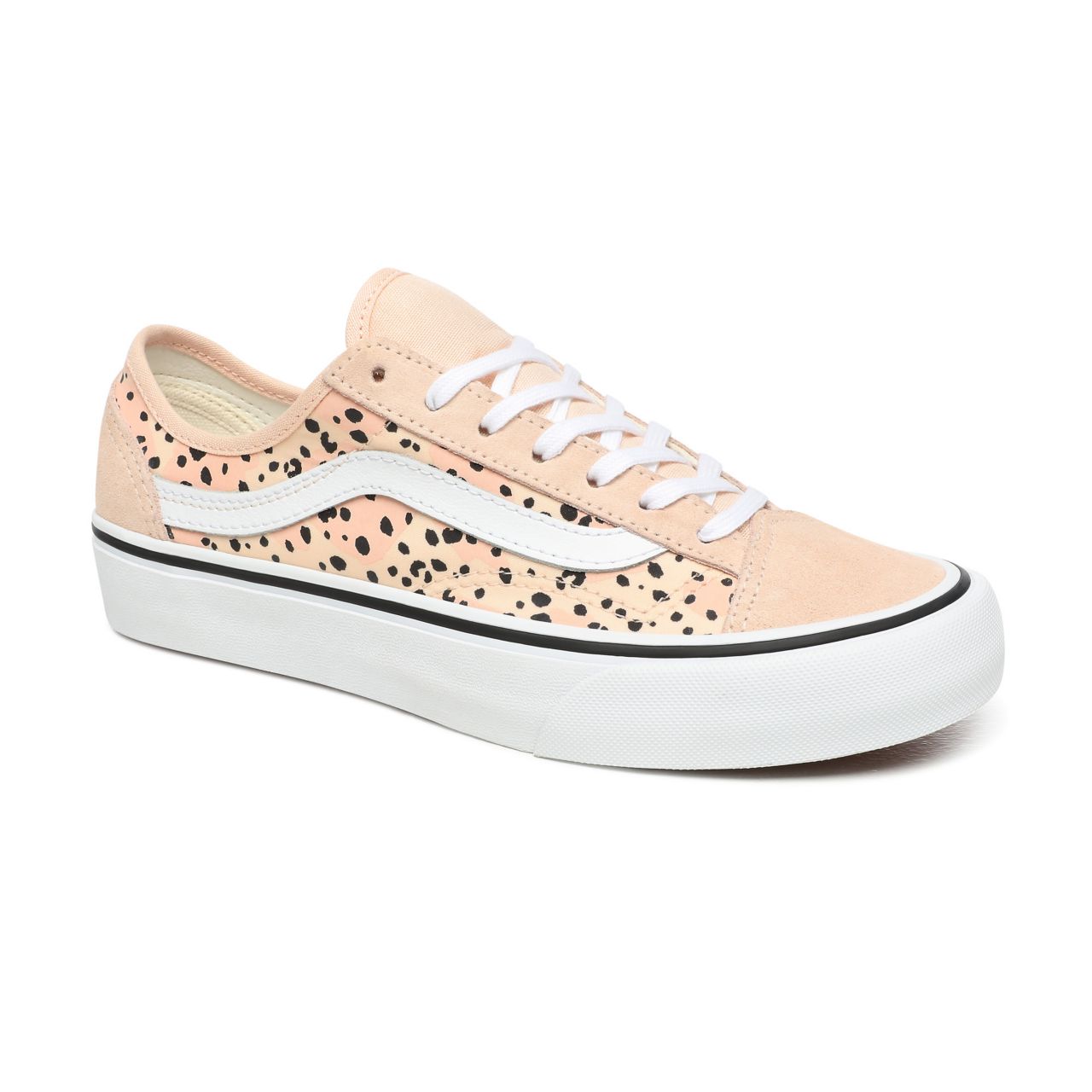 Vans Leila Hurst Style 36 Decon Surf Pink Classic Womens - (Leila Hurst) Tiny Animal VN0A3MVLWOL Shoes