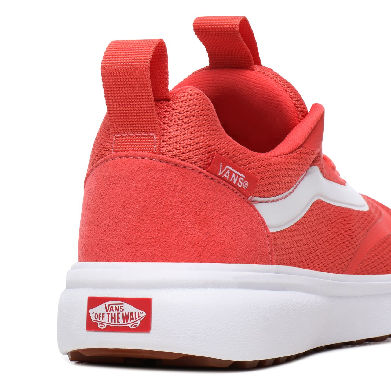 Vans UltraRange Rapidweld Red Classic Womens - Deep Sea Coral/True White VN0A3MVUMQX Shoes