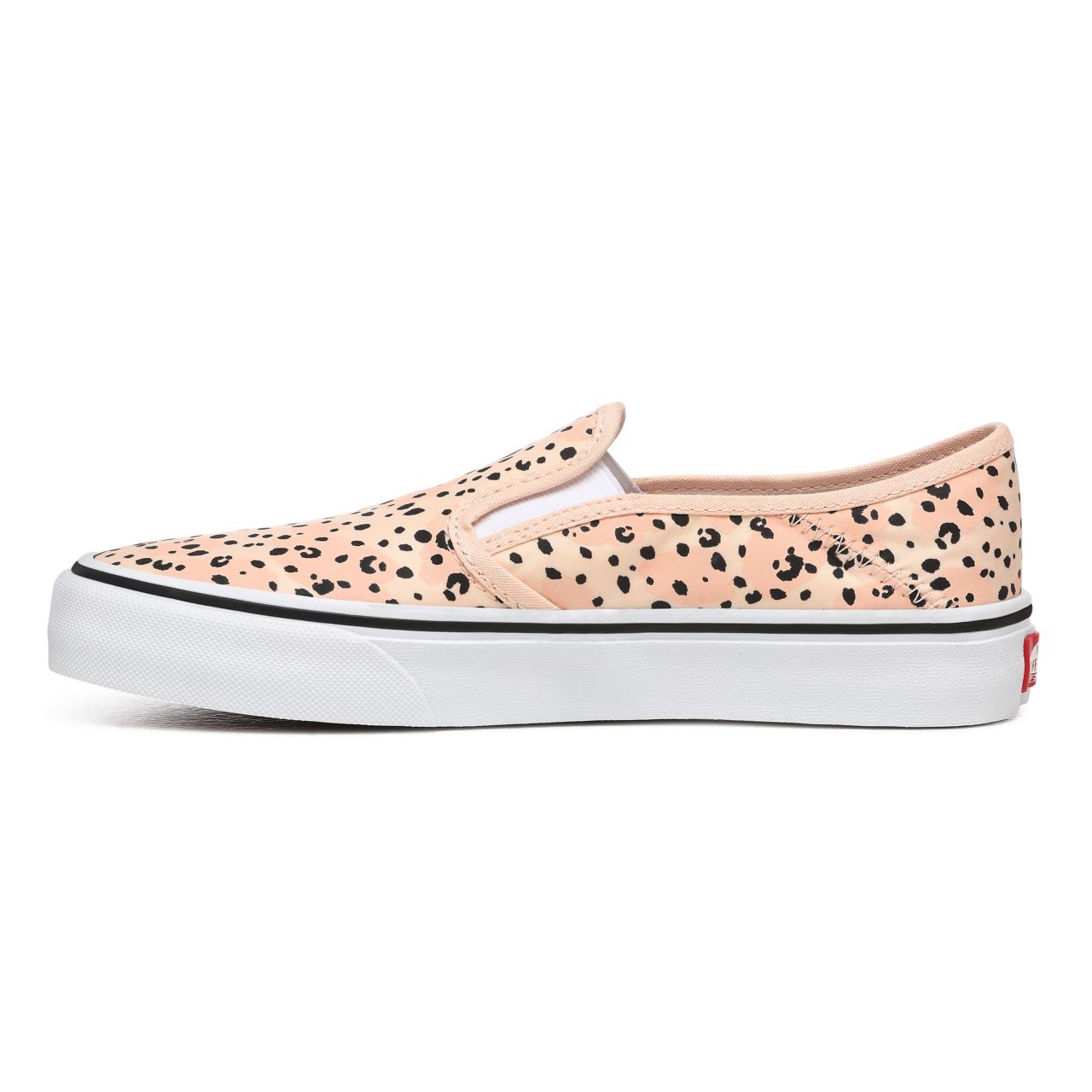 Vans Leila Hurst Slip-On Surf Pink Classic Womens - (Leila Hurst) Tiny Animal VN0A3MVDWOL Shoes