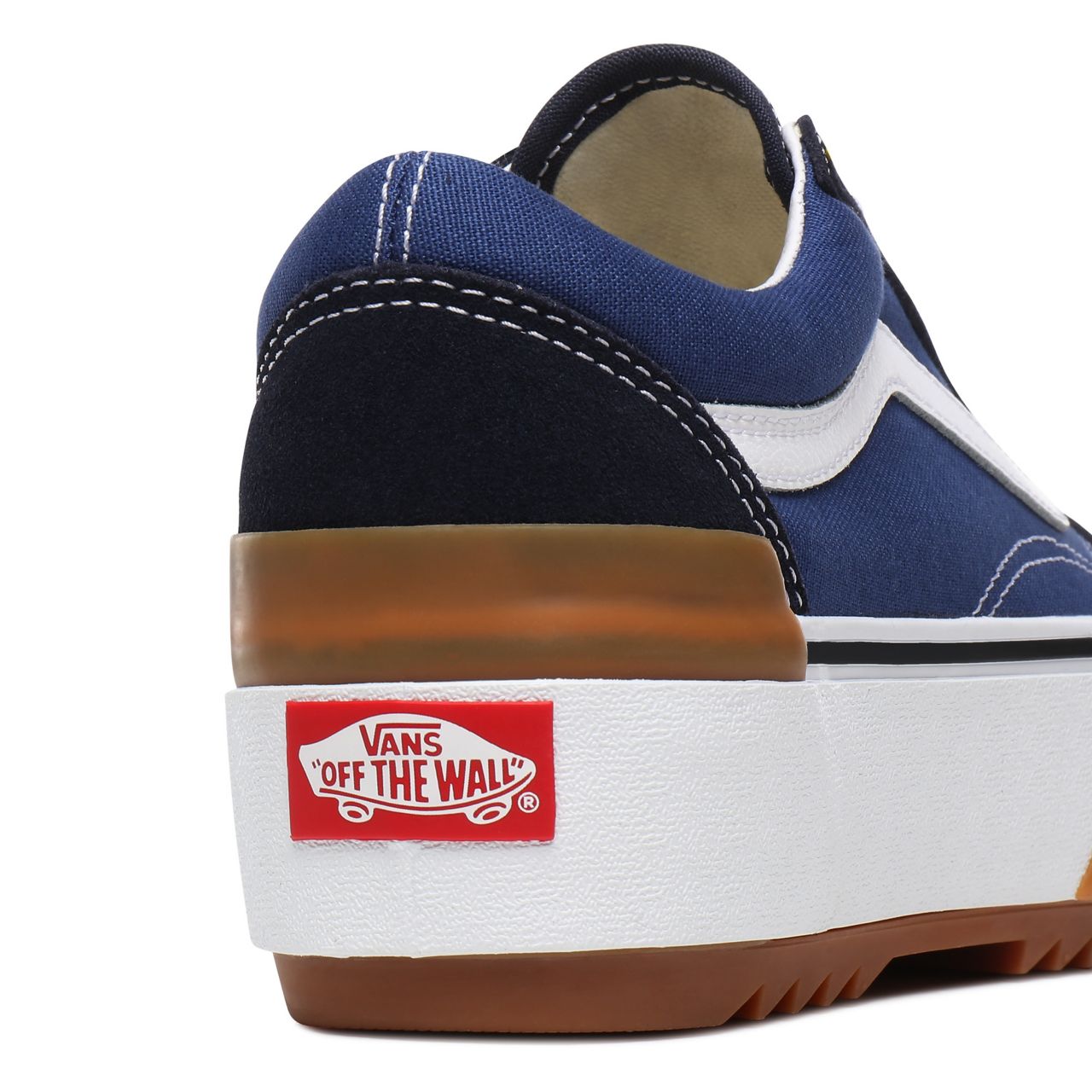 Vans Old Skool Stacked Blue Classic Womens - Navy/True White VN0A4U15NWD Shoes