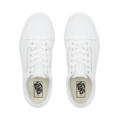 Vans Old Skool Platform White Classic Womens - True White VN0A3B3UW00 Shoes