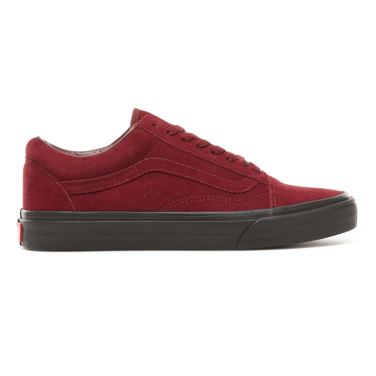 Vans Suede Black Outsole Old Skool Classic Mens Womens - (Black Outsole) Port Royale/Black VA38G1UA4 Shoes