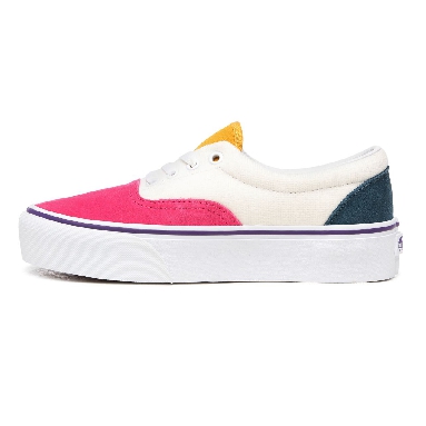 Vans Mini Cord Era Platform Multicolour Classic Womens - (Mini Cord) Multi/True White VN0A3WLUWVY Shoes