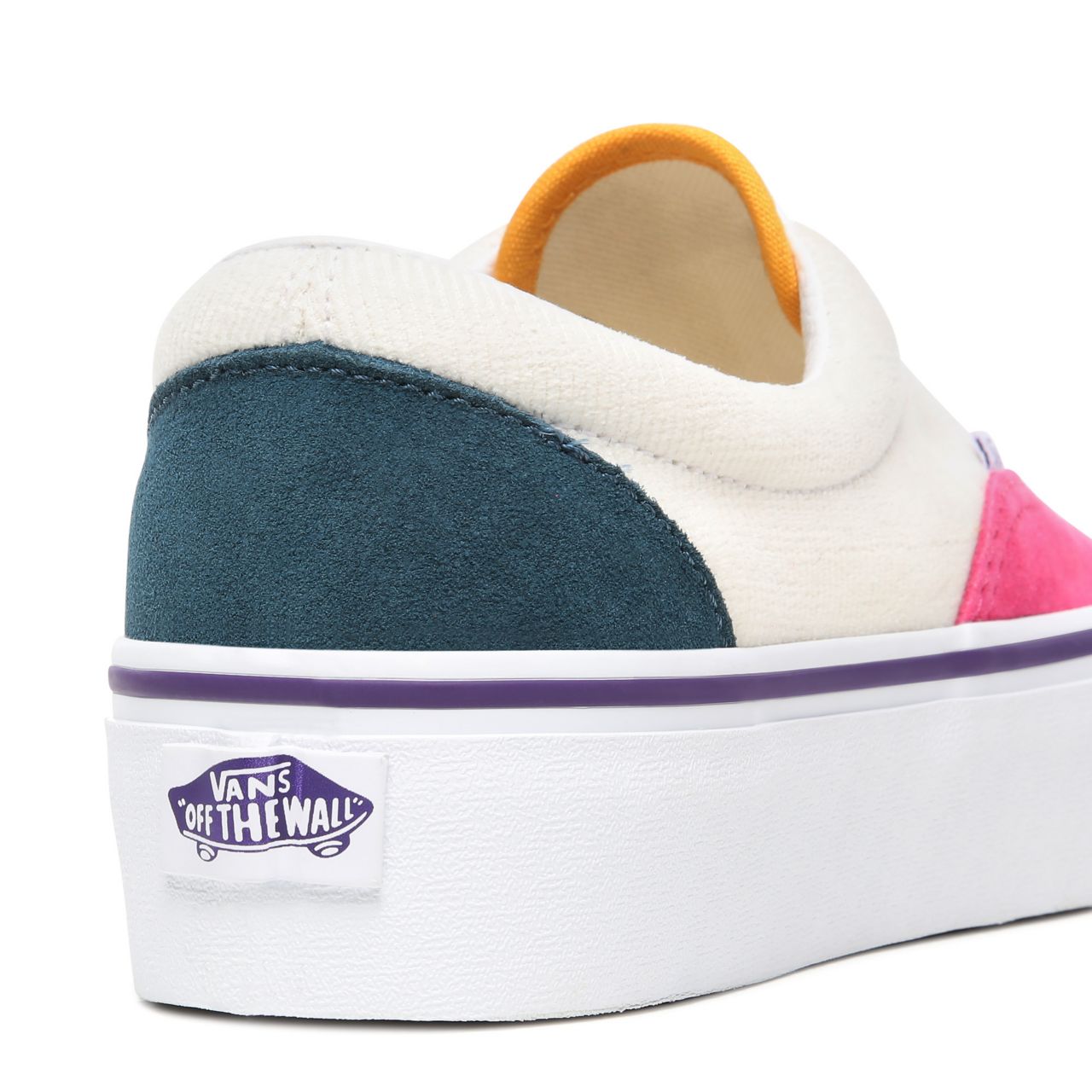 Vans Mini Cord Era Platform Multicolour Classic Womens - (Mini Cord) Multi/True White VN0A3WLUWVY Shoes