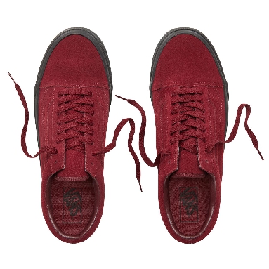 Vans Suede Black Outsole Old Skool Classic Mens Womens - (Black Outsole) Port Royale/Black VA38G1UA4 Shoes