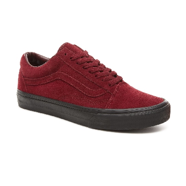 Vans Suede Black Outsole Old Skool Classic Mens Womens - (Black Outsole) Port Royale/Black VA38G1UA4 Shoes