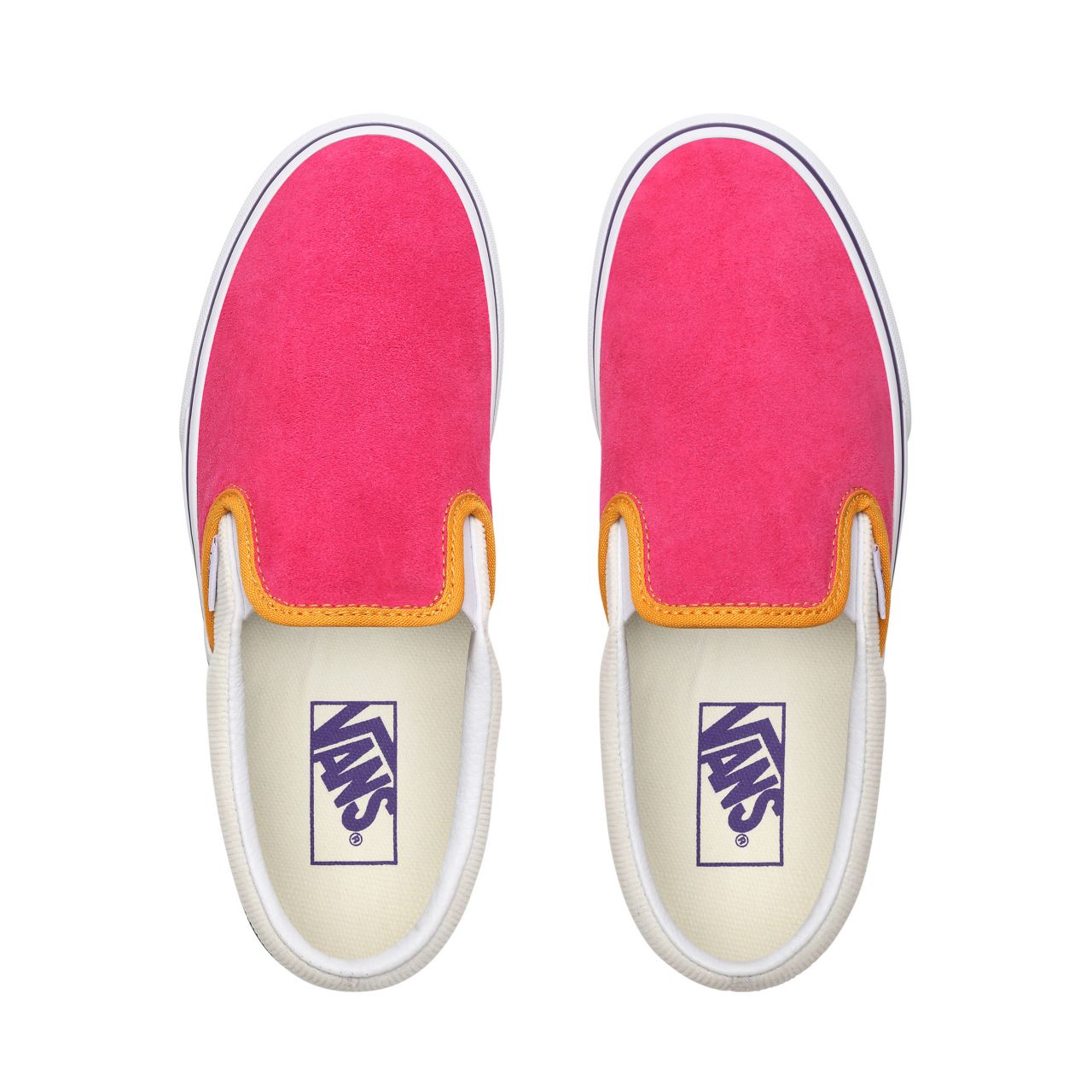 Vans Mini Cord Classic Slip-On Platform Multicolour Classic Womens - (Mini Cord) Multi/True White VN0A3JEZWVY Shoes