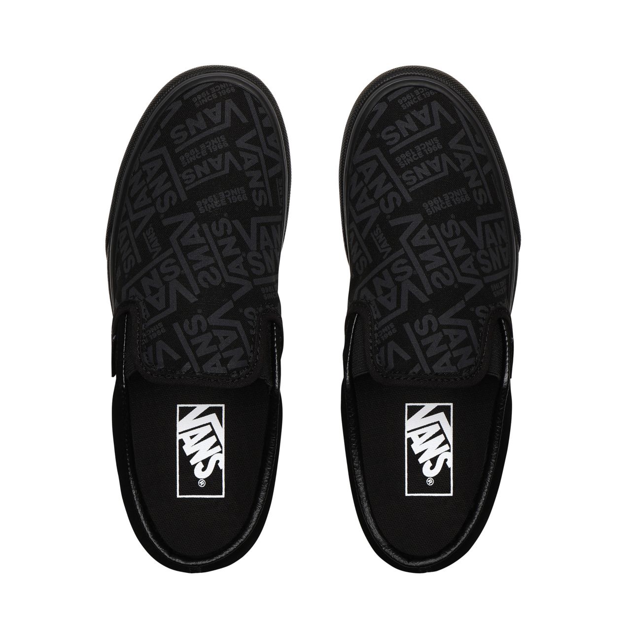 Vans 66 Classic Slip-On Platform Black Classic Womens - (Vans 66) Black VN0A3JEZWW0 Shoes