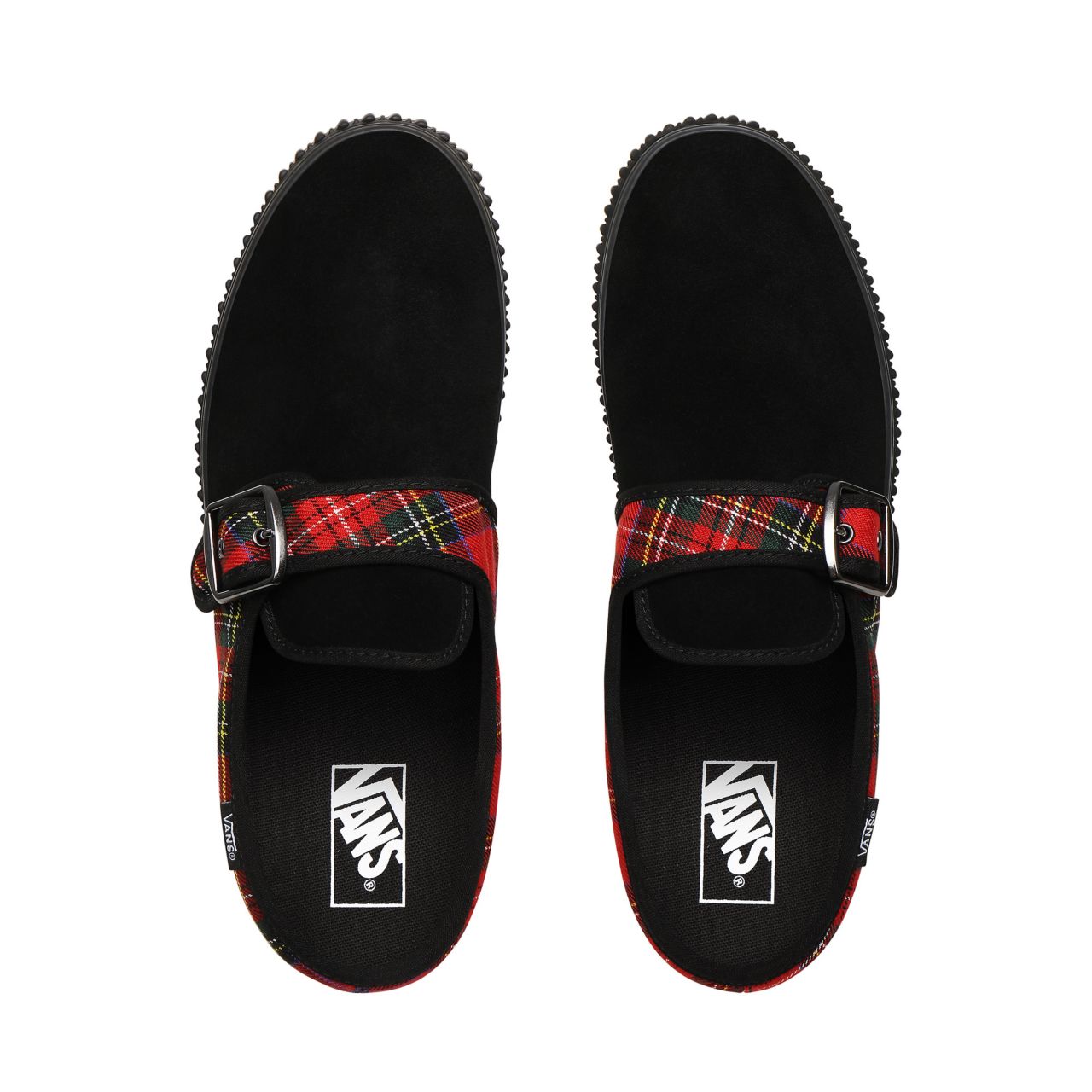 Vans Style 47 Creeper Black Classic Womens - Tartan/Black VN0A4U1BXQ6 Shoes