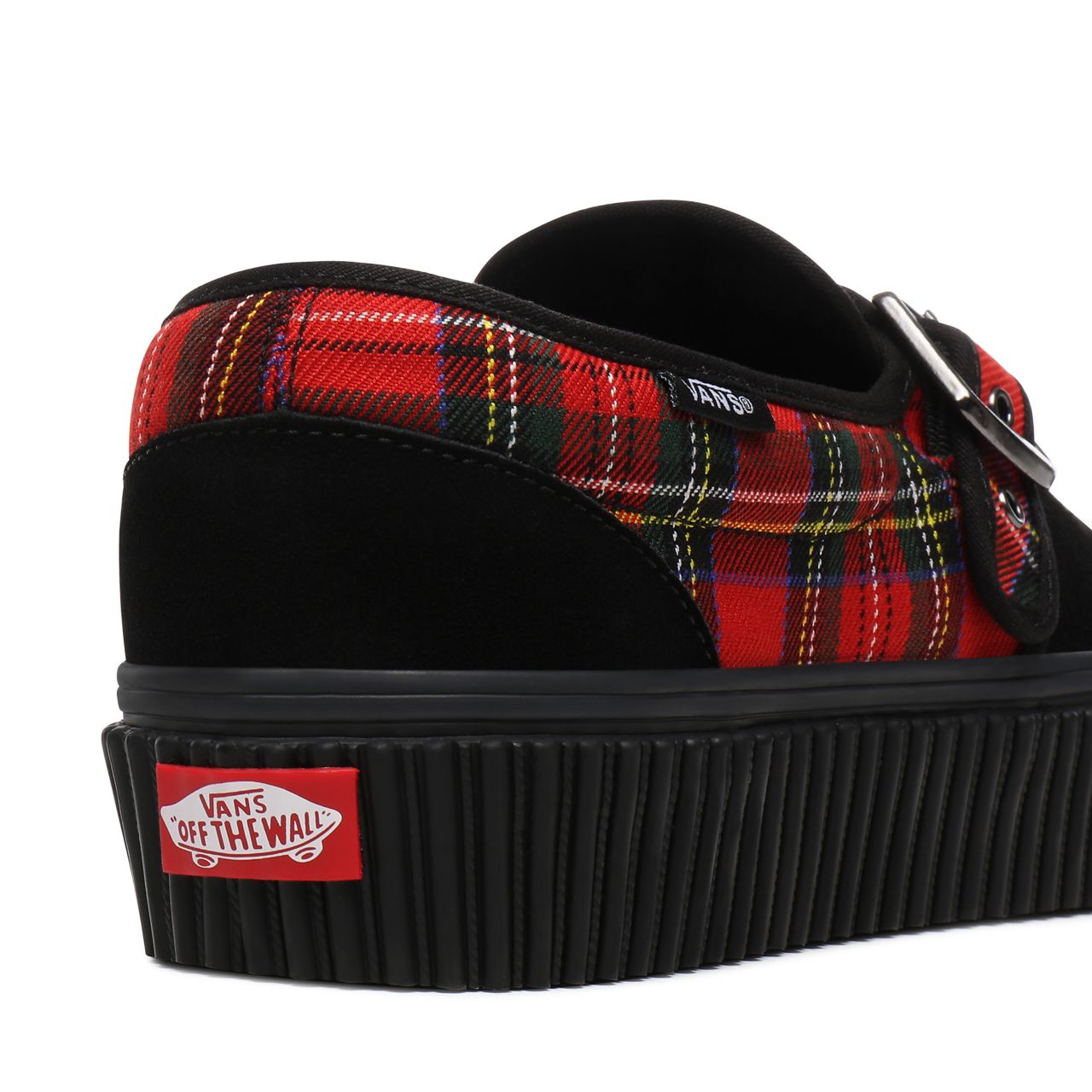 Vans Style 47 Creeper Black Classic Womens - Tartan/Black VN0A4U1BXQ6 Shoes