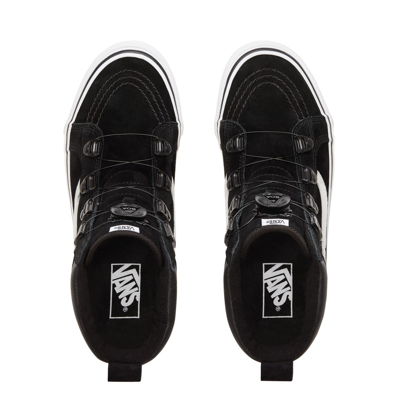 Vans Sk8-Hi MTE Boa Classic Mens Womens - (Mte) Black/True White VN0A3ZCGDX6 Shoes