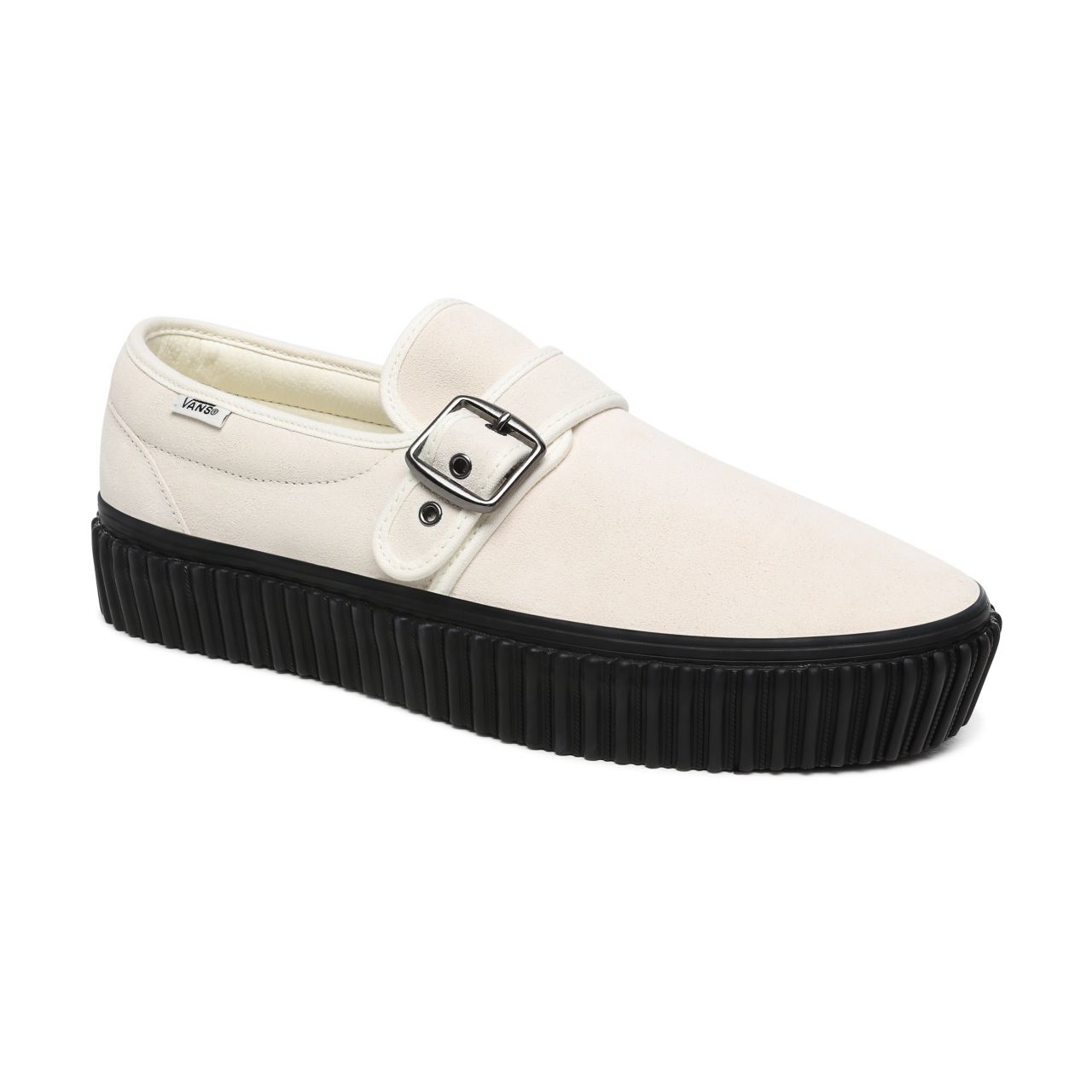 Vans Style 47 Creeper Black Classic Womens - Marshmallow/Black VN0A4U1BKIG Shoes