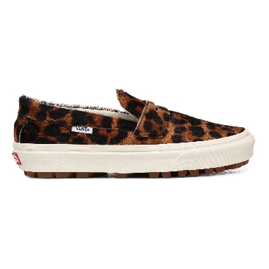 Vans Calf Hair Style 53 Leopard Classic Womens - (Calf Hair) Animal/Snow White VN0A4U1CXQ7 Shoes