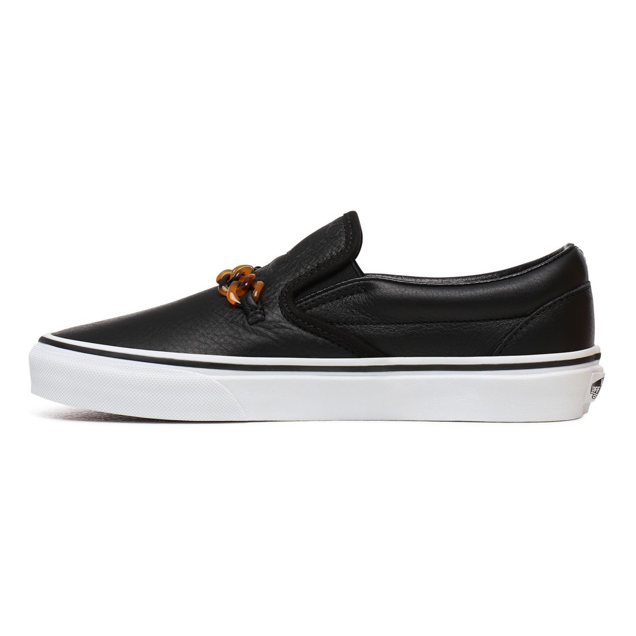 Vans Tort Classic Slip-On Black Classic Womens - (Tort) Black/True White VN0A4U38WVI Shoes