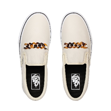 Vans Tort Classic Slip-On White Classic Womens - (Tort) Classic White/True White VN0A4U38WO1 Shoes