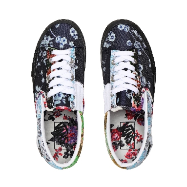 Vans Florals Slip-On CAP Black Classic Womens - (Florals) Brocade/Black VN0A3WM5XHQ Shoes