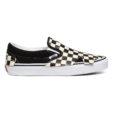 Vans Classic Slip-On Origami Checkerboard Classic Womens - Checkerboard/True White VN0A4TZTQXH Shoes