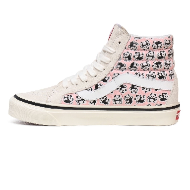 Vans Anaheim Factory Sk8-Hi 38 DX Pink Classic Womens - (Anaheim Factory) Og Pandas/Og White/Og Pink VN0A38GFXHJ Shoes