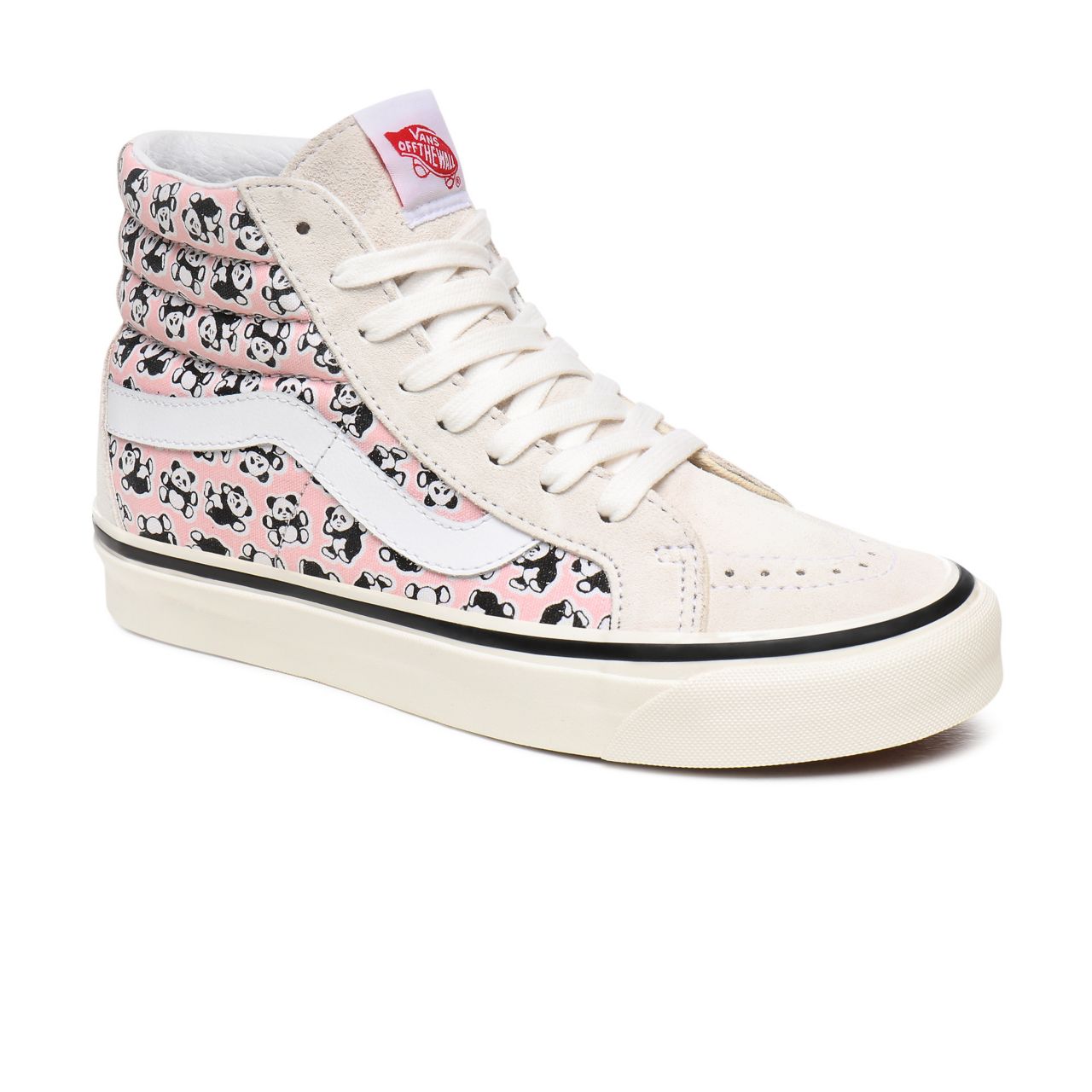 Vans Anaheim Factory Sk8-Hi 38 DX Pink Classic Womens - (Anaheim Factory) Og Pandas/Og White/Og Pink VN0A38GFXHJ Shoes