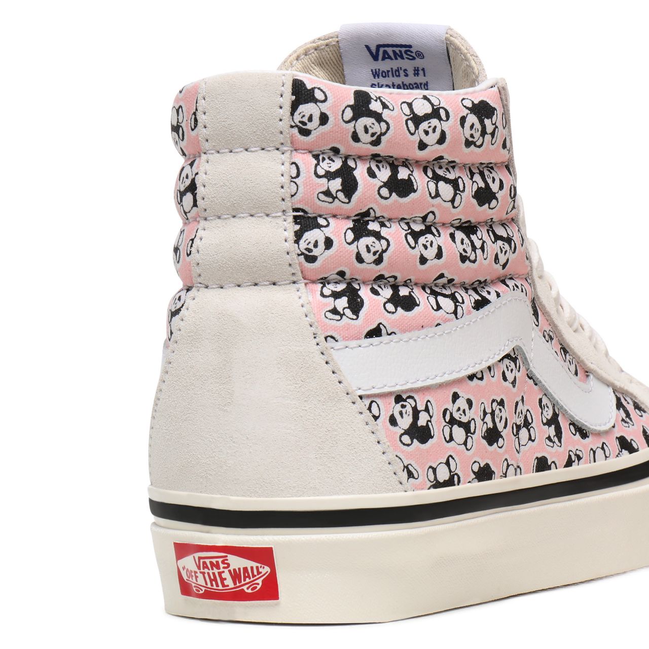 Vans Anaheim Factory Sk8-Hi 38 DX Pink Classic Womens - (Anaheim Factory) Og Pandas/Og White/Og Pink VN0A38GFXHJ Shoes