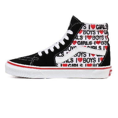 Vans I Heart Sk8-Hi Black Classic Womens - (I Heart) Black/True White VN0A4U3CWKU Shoes