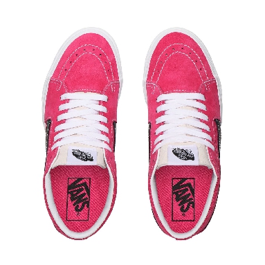 Vans Retro Sport Sk8-Mid Pink Classic Womens - (Retro Sport) Fuchsia Purple/True White VN0A3WM3XGG Shoes