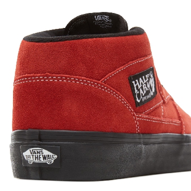 Vans Suede Black Outsole Half Cab Classic Mens Womens - (Black Outsole) Bossa Nova/Black VA348EU8S Shoes