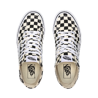 Vans Checkerboard Sk8-Hi Tapered Black Classic Womens - (Checkerboard) Black/White VN0A4U165GU Shoes