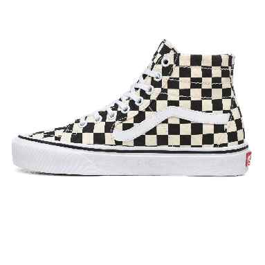 Vans Checkerboard Sk8-Hi Tapered Black Classic Womens - (Checkerboard) Black/White VN0A4U165GU Shoes