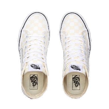 Vans Checkerboard Sk8-Hi Tapered White Classic Womens - (Checkerboard) White/True White VN0A4U16XHW Shoes