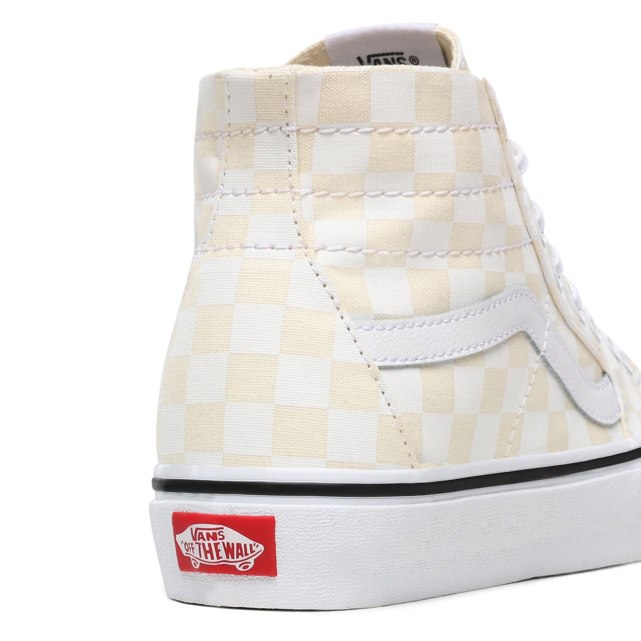 Vans Checkerboard Sk8-Hi Tapered White Classic Womens - (Checkerboard) White/True White VN0A4U16XHW Shoes