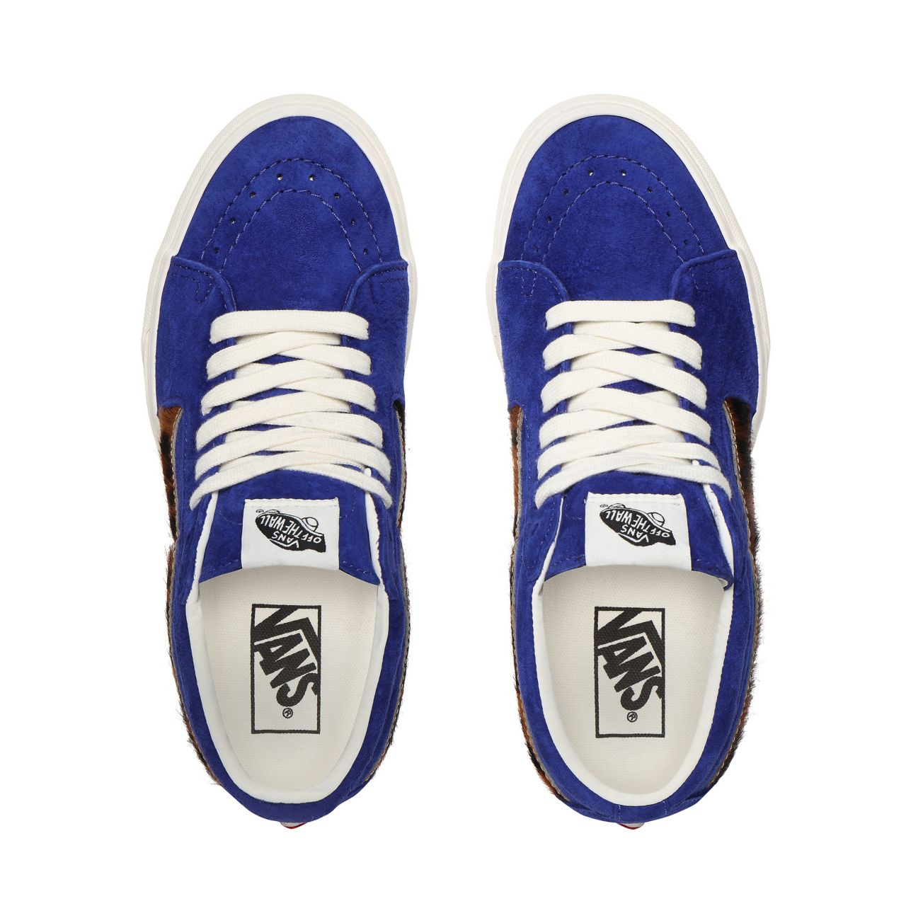 Vans Suede Sk8-Mid Blue Classic Womens - (Suede) Royal Blue/Calf Hair VN0A3WM3XHZ Shoes