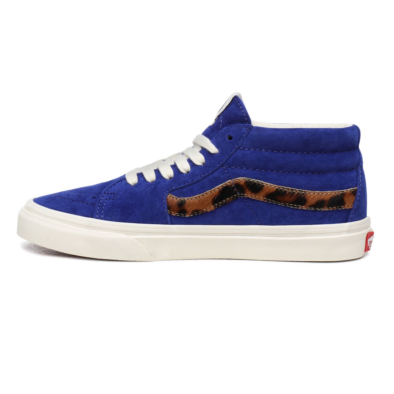 Vans Suede Sk8-Mid Blue Classic Womens - (Suede) Royal Blue/Calf Hair VN0A3WM3XHZ Shoes