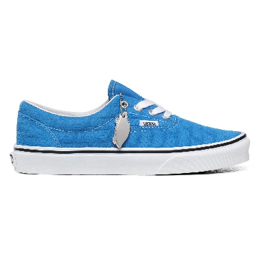 Vans Emboss Era Blue Classic Womens - (Vans Emboss) Mediterranian Blue/True White VN0A4U39X04 Shoes