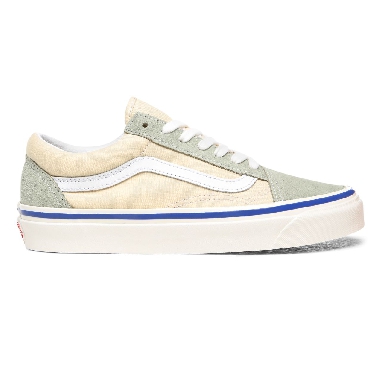 Vans Anaheim Factory Old Skool 36 DX Grey Classic Womens - (Anaheim Factory) Og Cream/Og Platinum VN0A38G2XFK Shoes