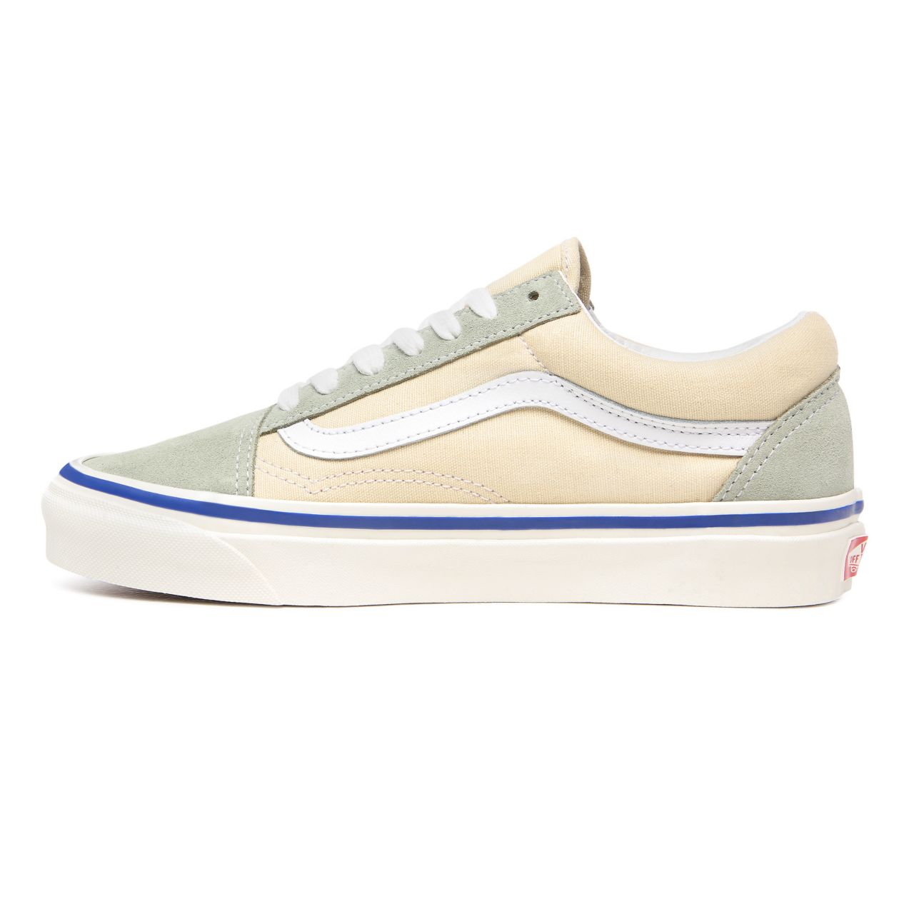 Vans Anaheim Factory Old Skool 36 DX Grey Classic Womens - (Anaheim Factory) Og Cream/Og Platinum VN0A38G2XFK Shoes