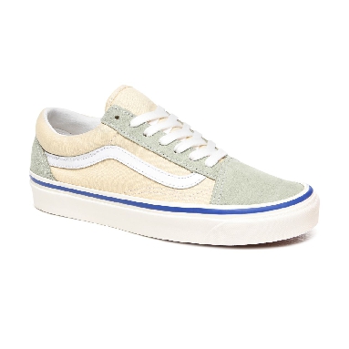 Vans Anaheim Factory Old Skool 36 DX Grey Classic Womens - (Anaheim Factory) Og Cream/Og Platinum VN0A38G2XFK Shoes