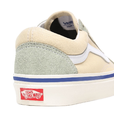 Vans Anaheim Factory Old Skool 36 DX Grey Classic Womens - (Anaheim Factory) Og Cream/Og Platinum VN0A38G2XFK Shoes