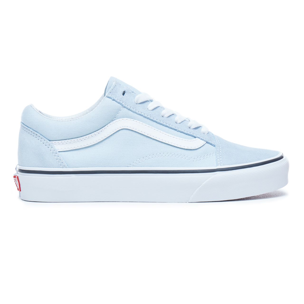 Vans Old Skool Blue Classic Womens - Baby Blue/True White VN0A38G1Q6K Shoes