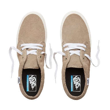 Vans Suede Chukka Lite Classic Mens Womens - (Suede) Desert Taupe/Marshmallow VA3TK9U71 Shoes