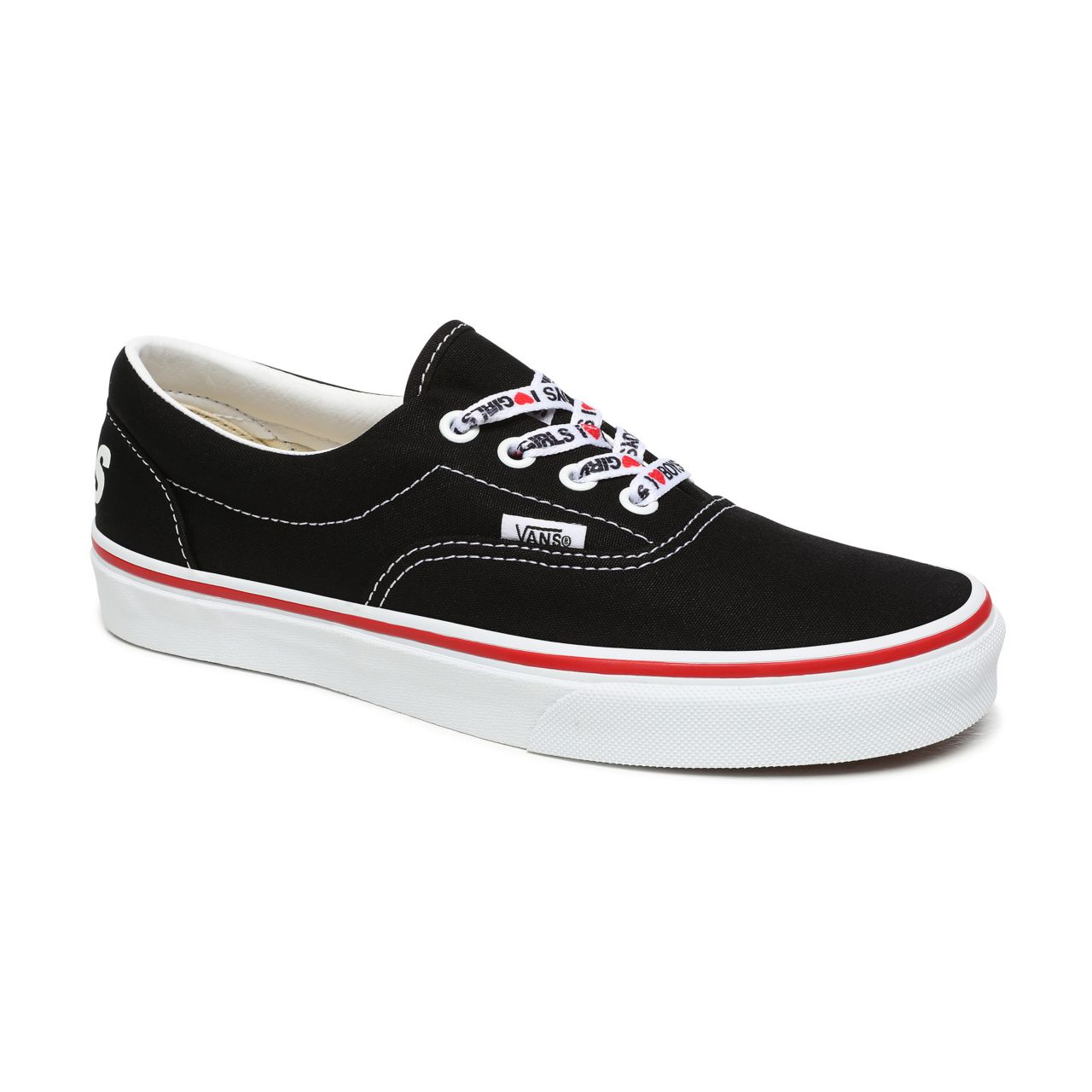 Vans I Heart Era Black Classic Womens - (I Heart) Black/True White VN0A4U39WKU Shoes