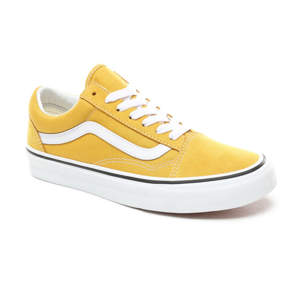 Vans Old Skool Yellow Classic Womens - Yolk Yellow VN0A38G1VRQ Shoes