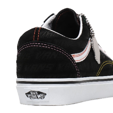 Vans Emboss Old Skool Black Classic Womens - (Vans Emboss) Black/True White VN0A4U3BX00 Shoes