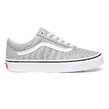 Vans Old Skool Grey Classic Womens - Silver/True White VN0A4U3BX1K Shoes