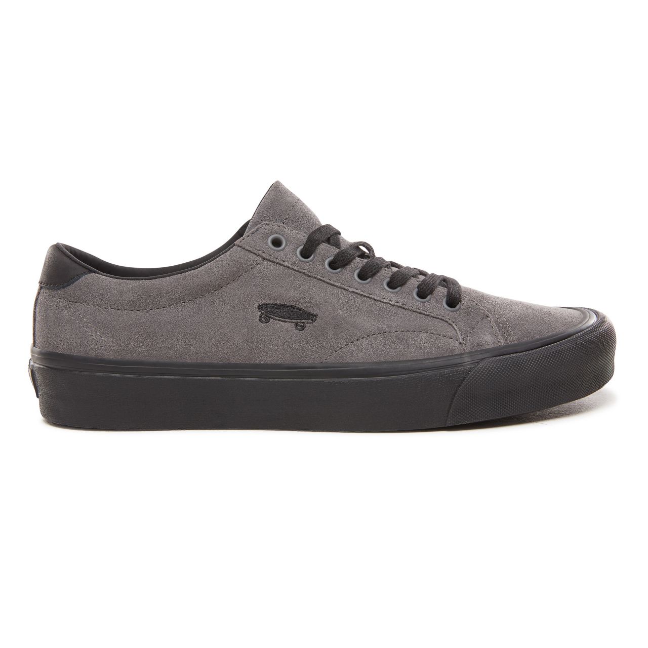 Vans Suede Court Icon Classic Mens Womens - (Suede) Pewter/Black VN0A3JF21UV Shoes