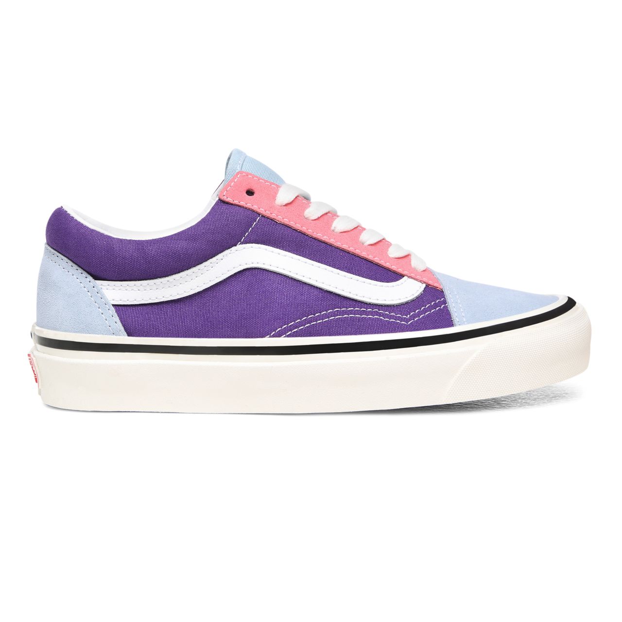 Vans Anaheim Factory Old Skool 36 DX Multicolour Classic Womens - (Anaheim Factory) Og Light Blue/Og Purple/Og Pink VN0A38G2XFL Shoes