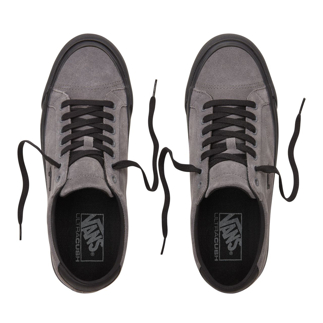 Vans Suede Court Icon Classic Mens Womens - (Suede) Pewter/Black VN0A3JF21UV Shoes