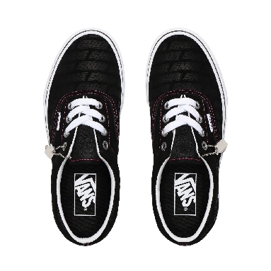 Vans Emboss Era Black Classic Womens - (Vans Emboss) Black/True White VN0A4U39X00 Shoes