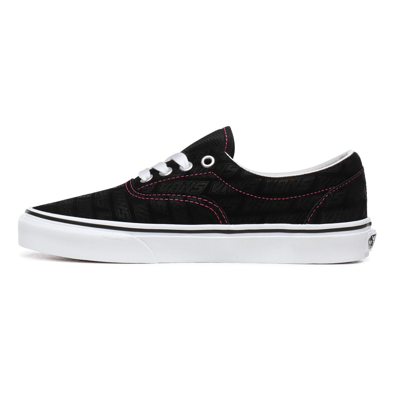 Vans Emboss Era Black Classic Womens - (Vans Emboss) Black/True White VN0A4U39X00 Shoes